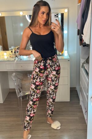 Pijama Floral Outono