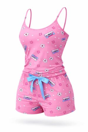 Pijama Basic Rosa Fita Liganete